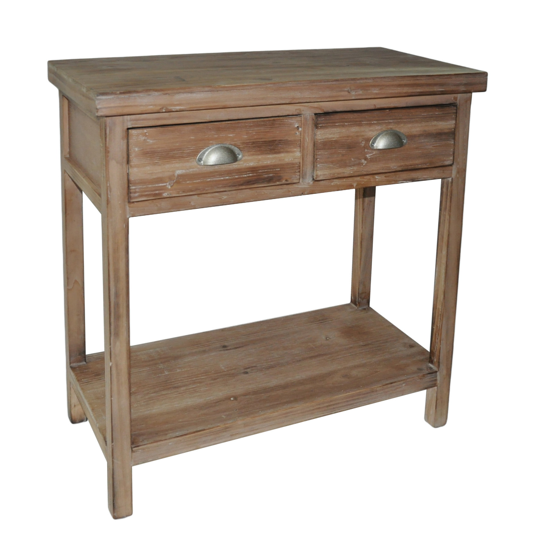 Cheungs 2 Drawer Wood Hallway Table with 1 Lower Shelf & Reviews Wayfair